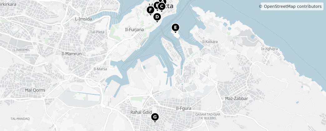 Map of Senglea