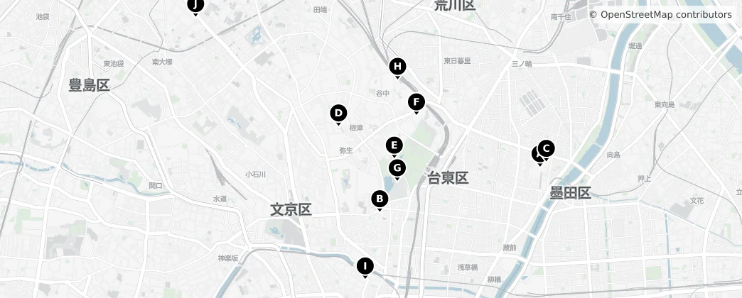 Map of Arakawa