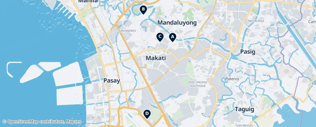 Map of Makati