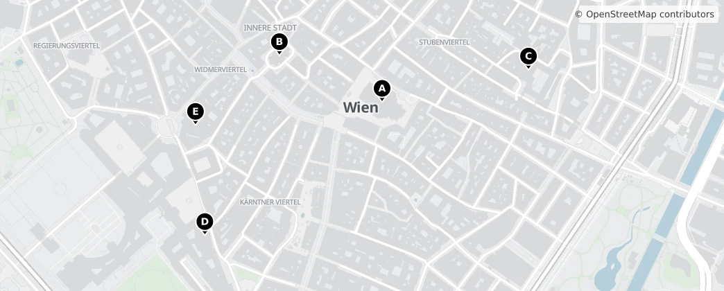 Map of Innere Stadt