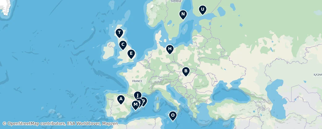 Map of Europe