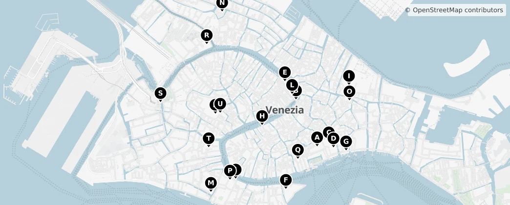 Map of Venezia