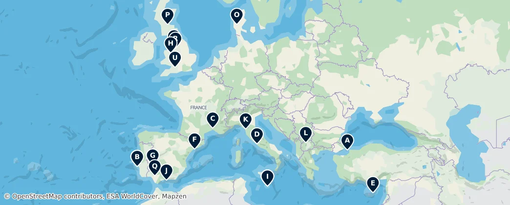 Map of Europa