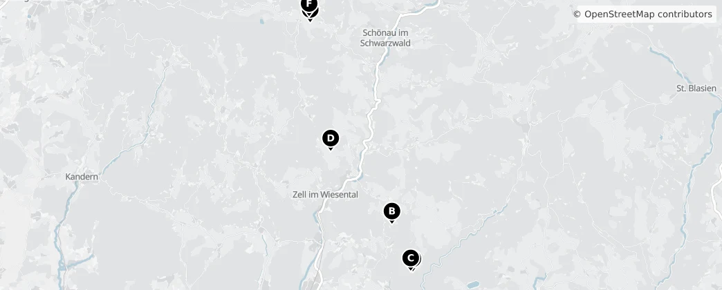 Map of Zwarte Woud