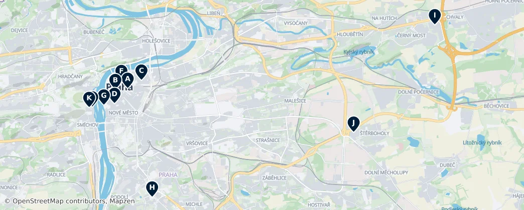 Map of Praag