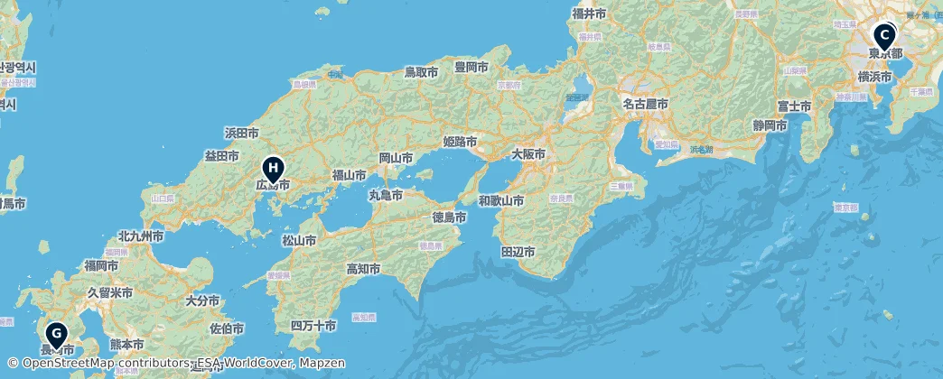 Map of Japan