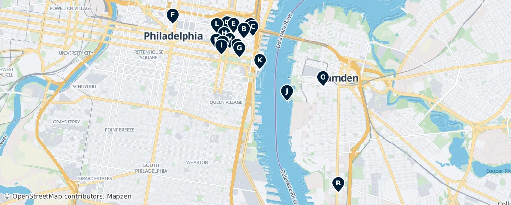 Map of Camden
