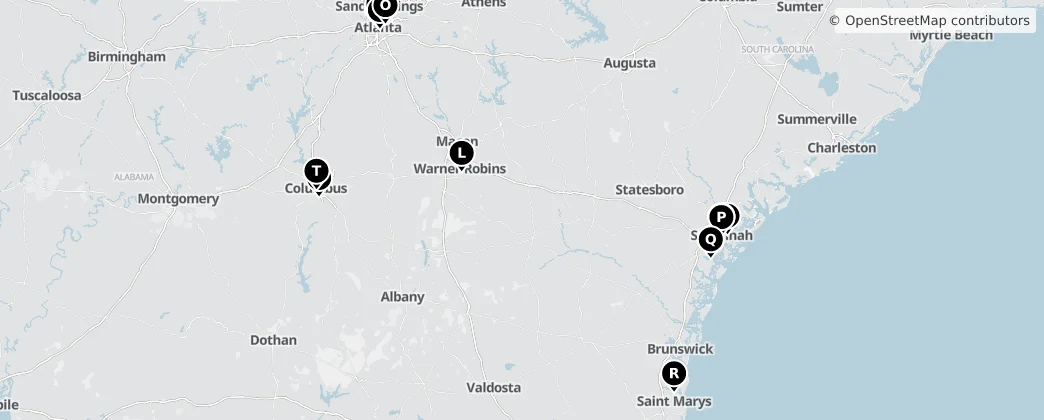 Map of Georgia