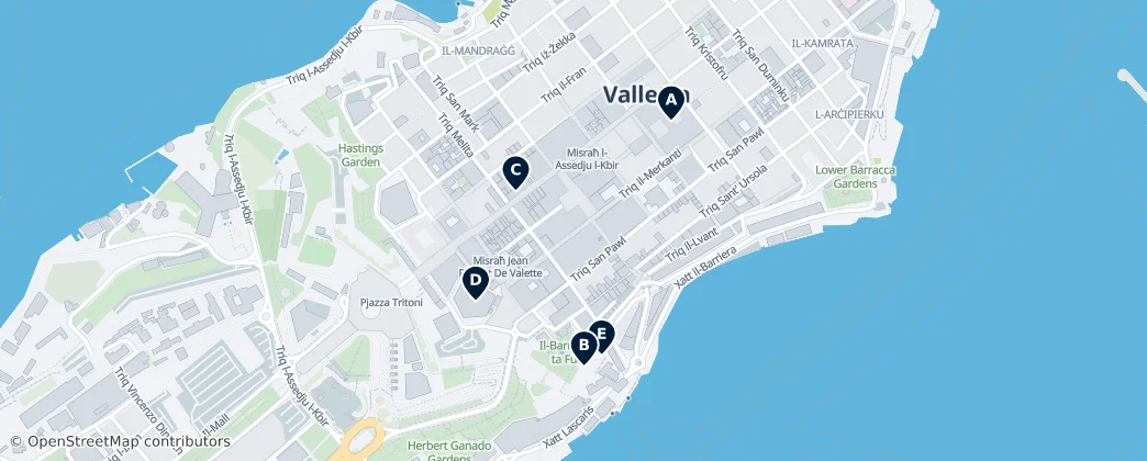 Map of Msida