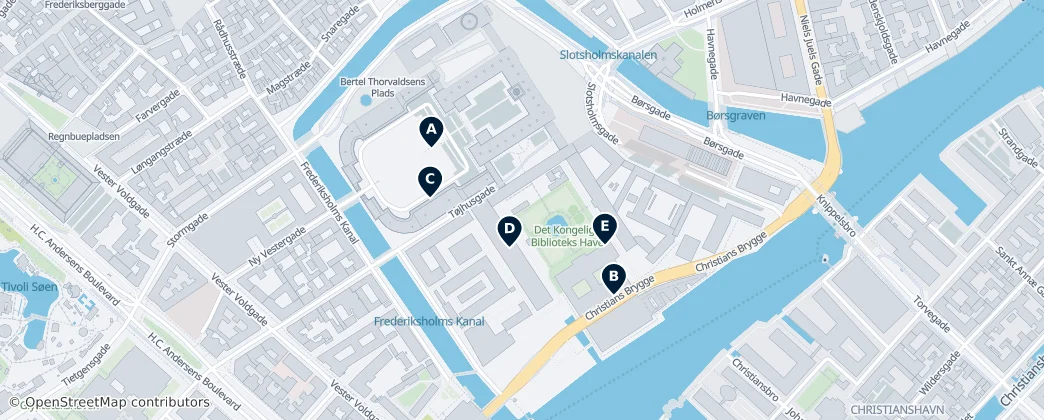 Map of Slotsholmen
