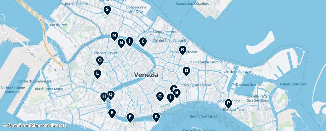 Map of Venezia