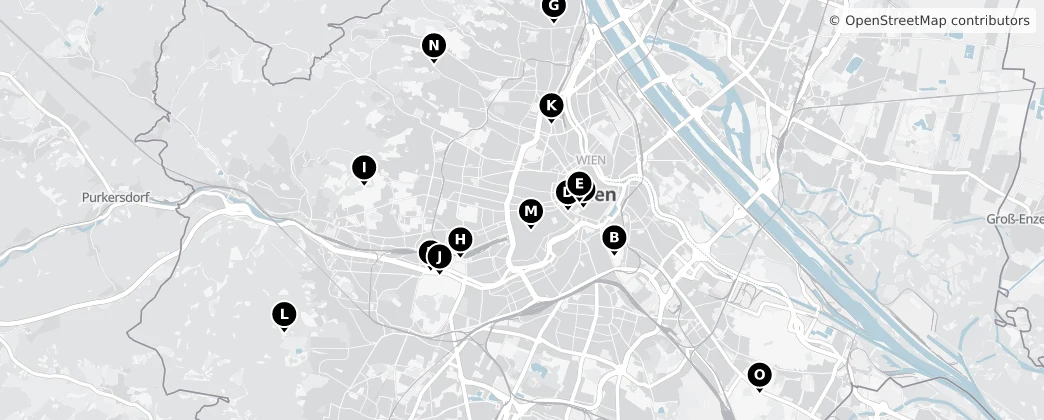 Map of Wenen
