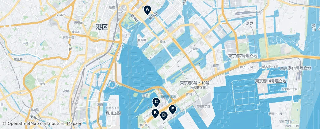 Map of Koto