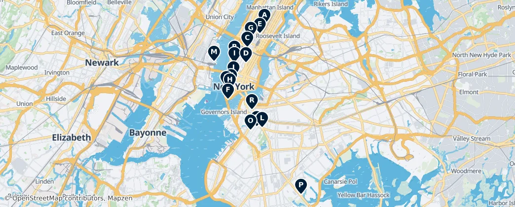 Map of New York