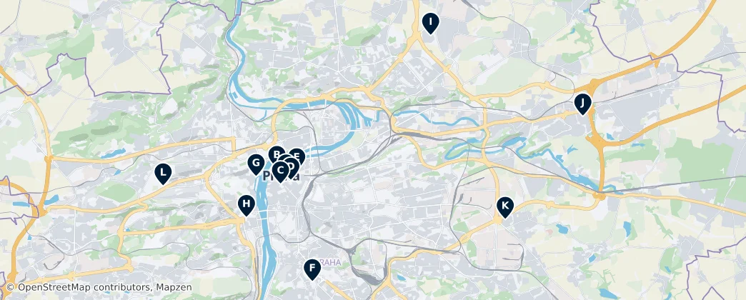 Map of Praag
