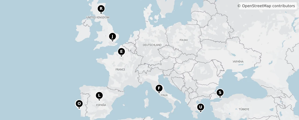 Map of Europa
