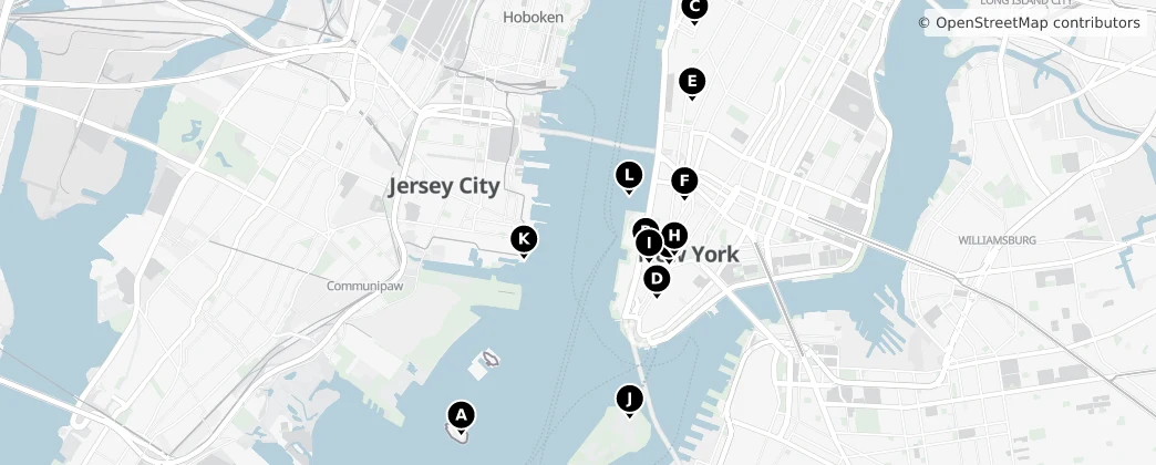 Map of Jersey City