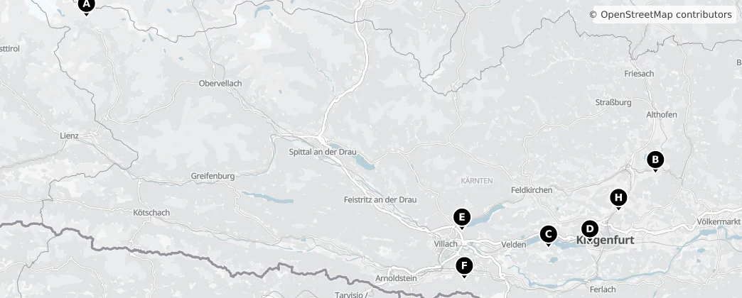 Map of Karinthië