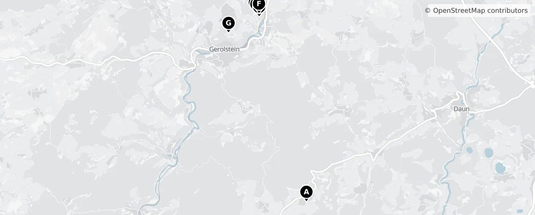 Map of Landkreis Vulkaneifel
