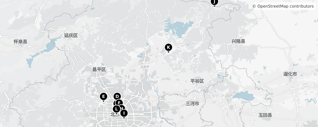 Map of Peking