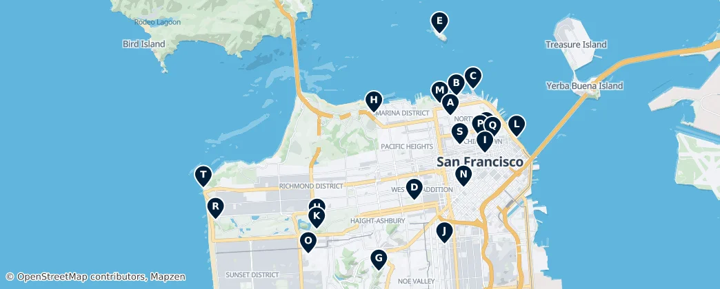 Map of San Francisco