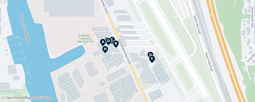Map of Tukwila