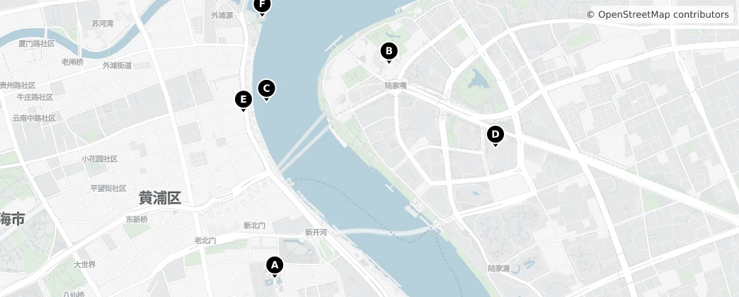 Map of Yangpu