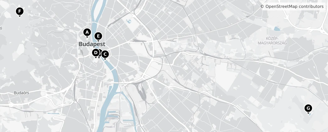 Map of Boedapest