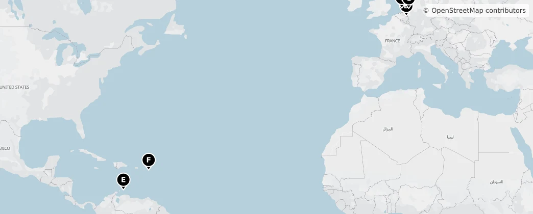 Map of Nederland
