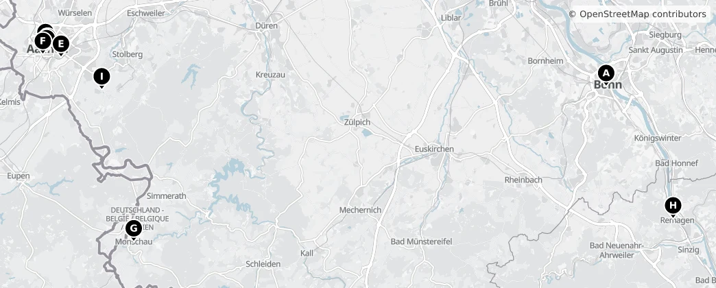 Map of Eifel