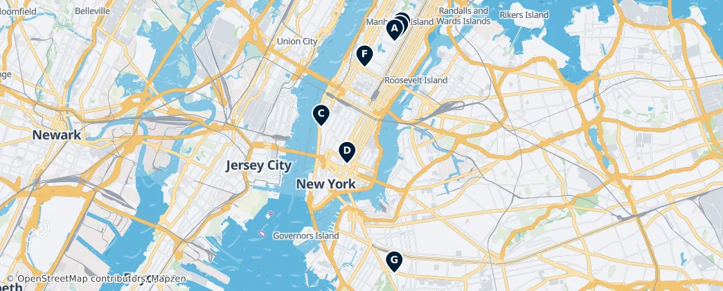 Map of New York