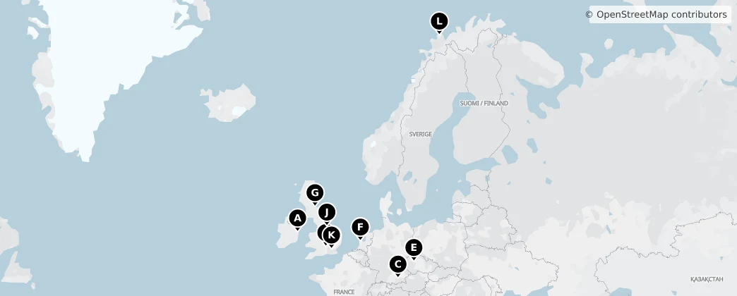 Map of Europa