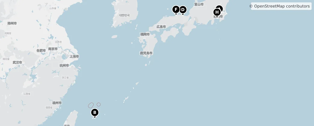 Map of Japan