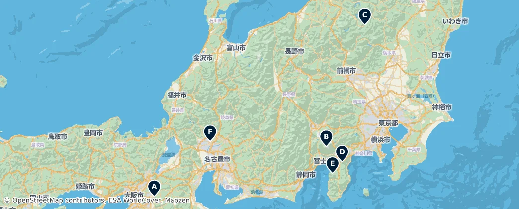 Map of Japan