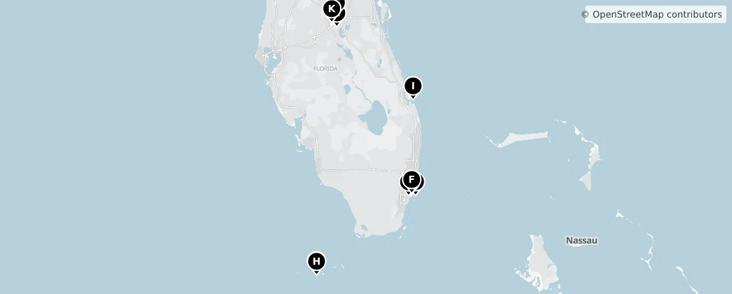 Map of Florida