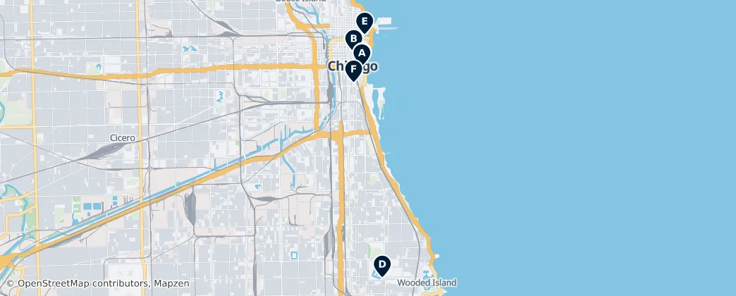 Map of Chicago