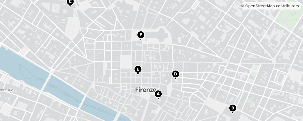 Map of Florence