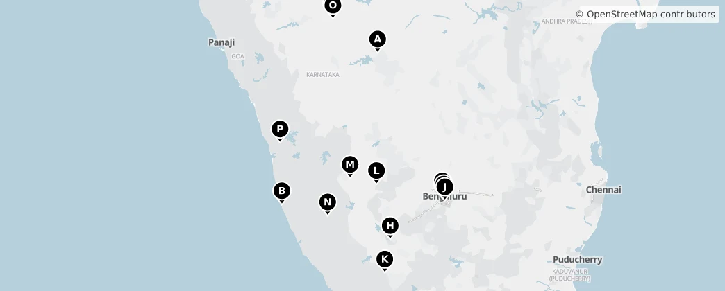 Map of Karnataka