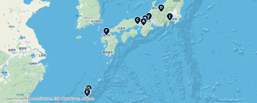 Map of Azië