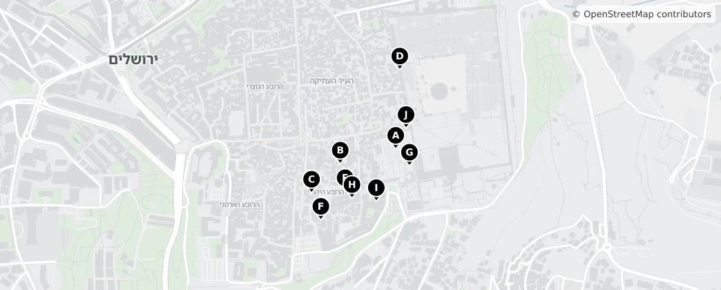 Map of Oude Stad