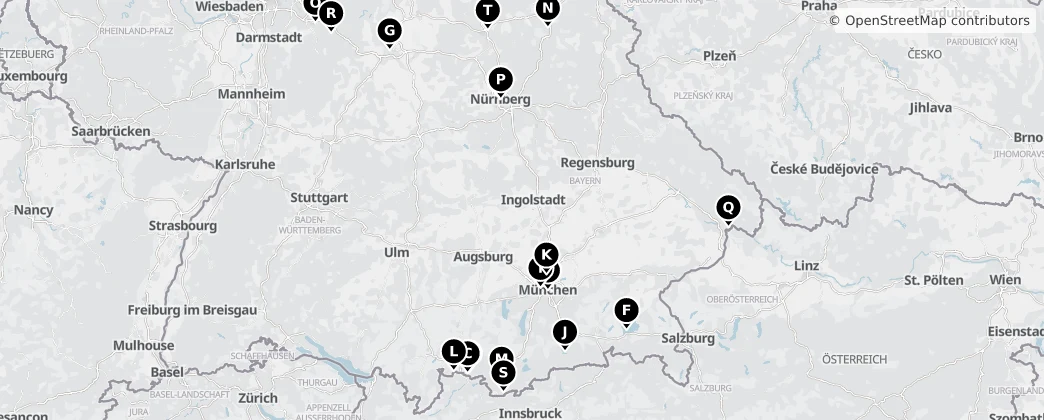Map of Beieren