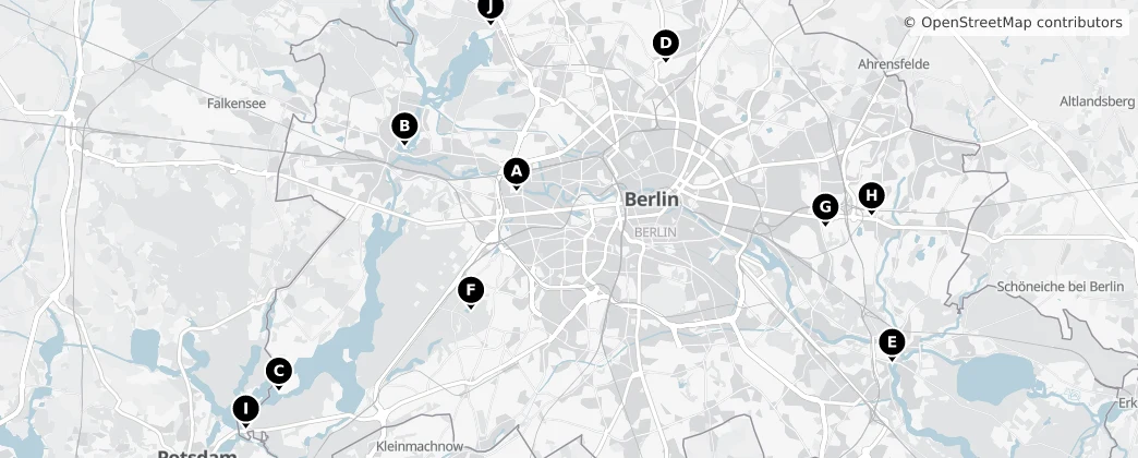 Map of Berlijn