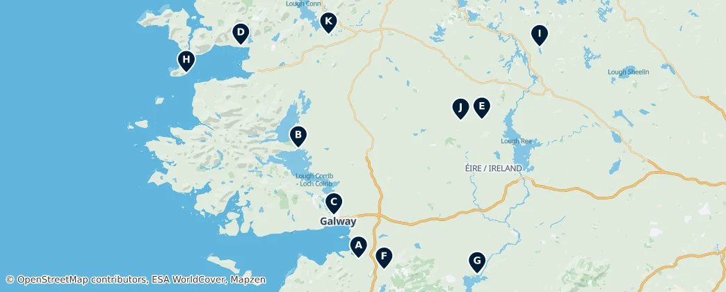 Map of Connacht