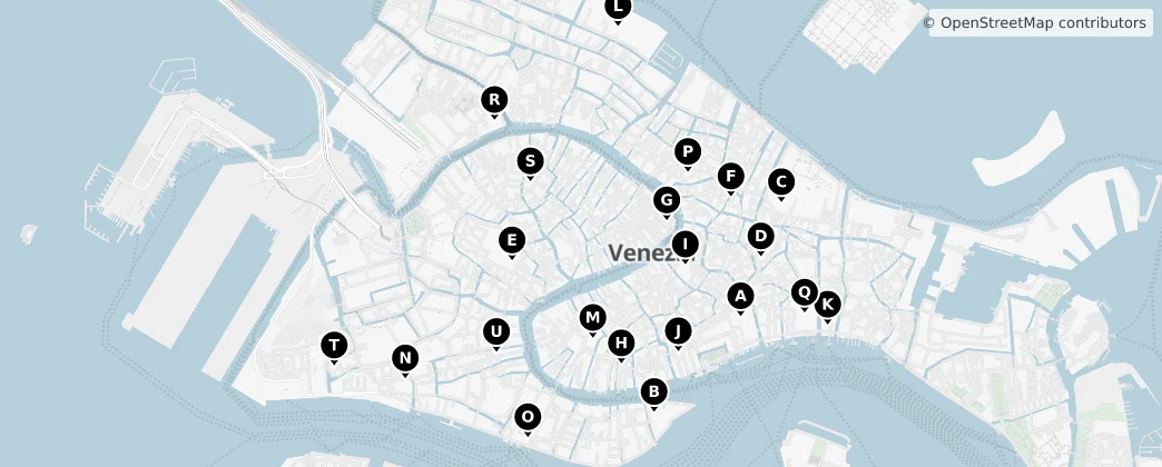Map of Venezia