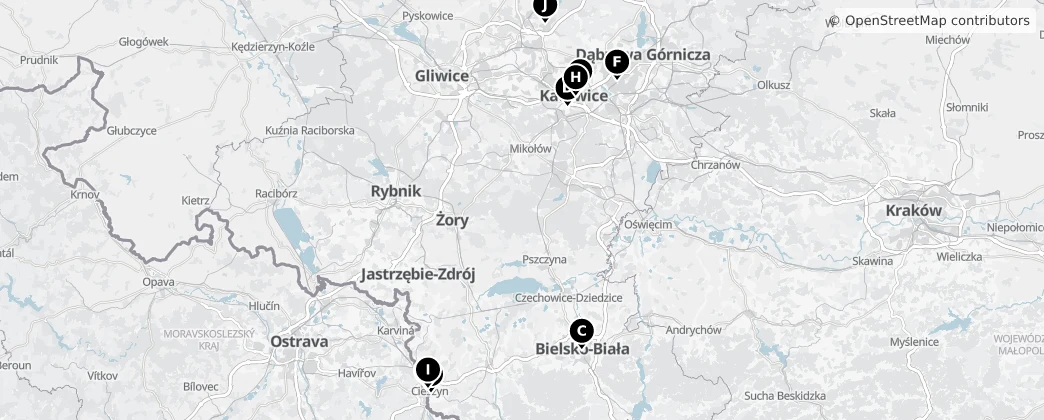 Map of Silezië