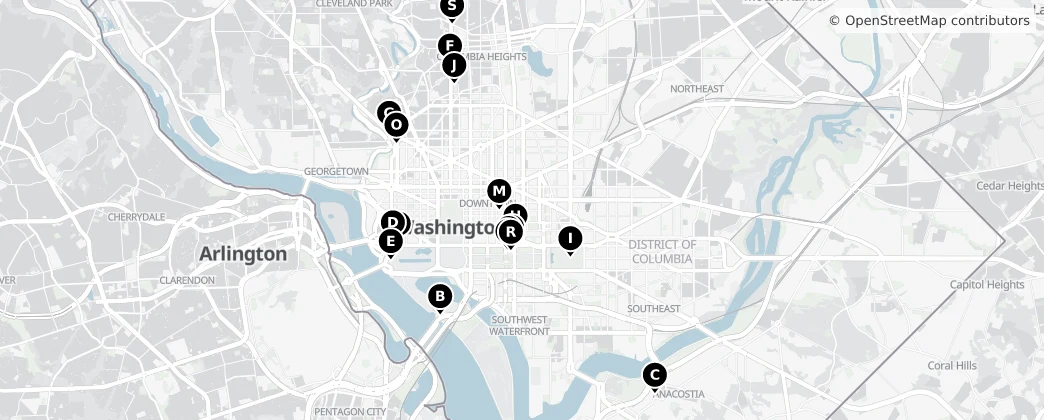 Map of Washington
