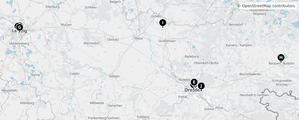 Map of Saksen