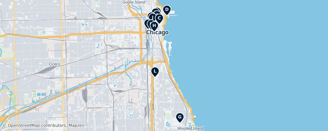 Map of Chicago