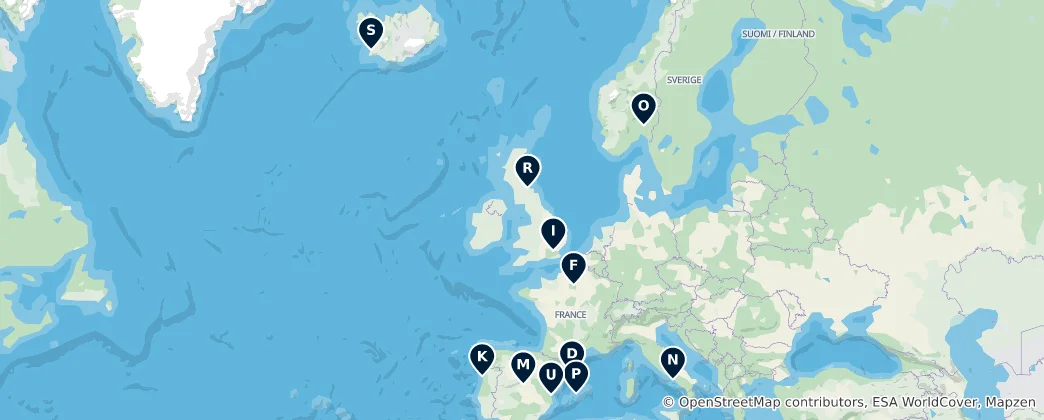 Map of Europa