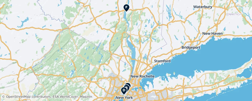 Map of New York